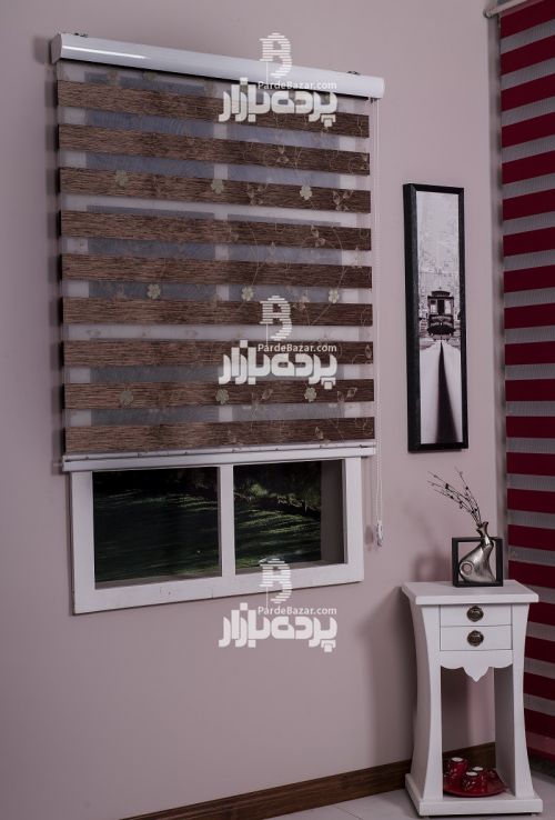 پرده زبرا مدل گلدوزی IPK 8495-Z V-04